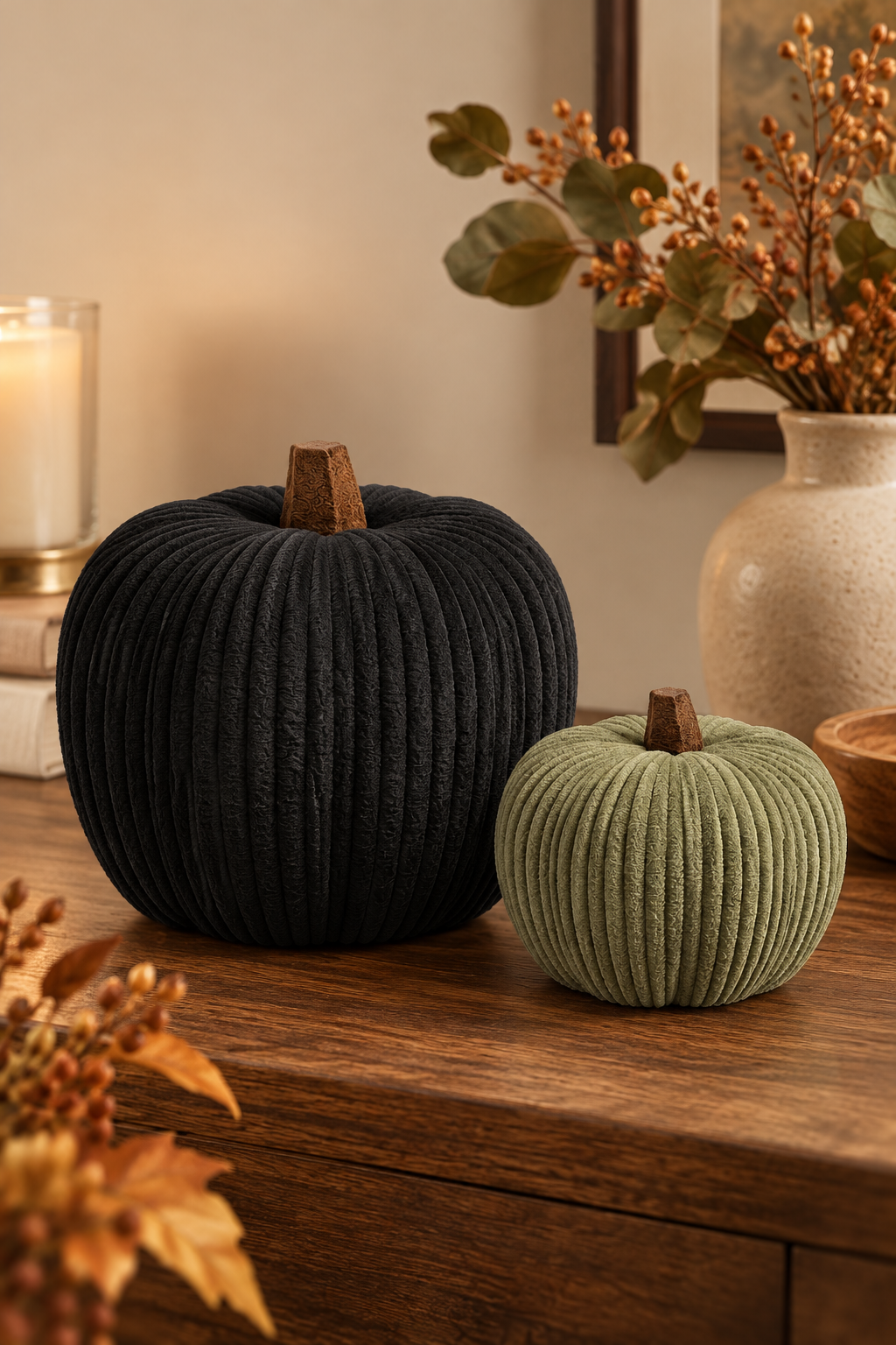 Textured Ribbed Pumpkin Duo Set | LP Made
