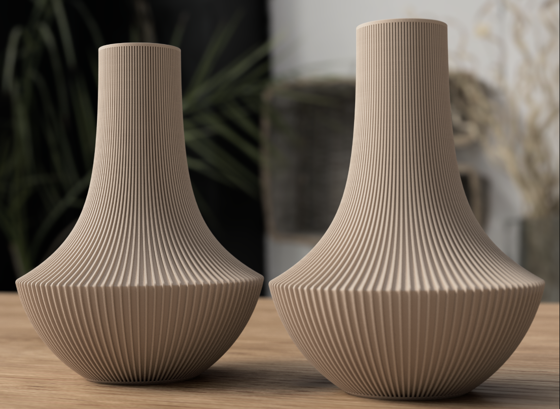 Shinto Japandi Vase Duo