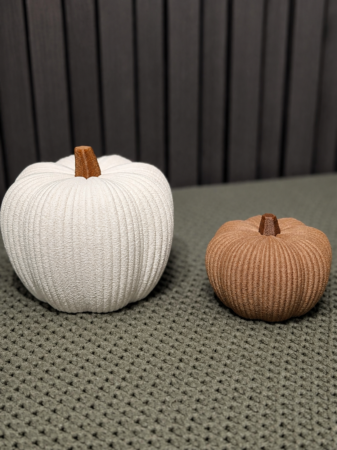 Textured Ribbed Pumpkin Duo Set | LP Made