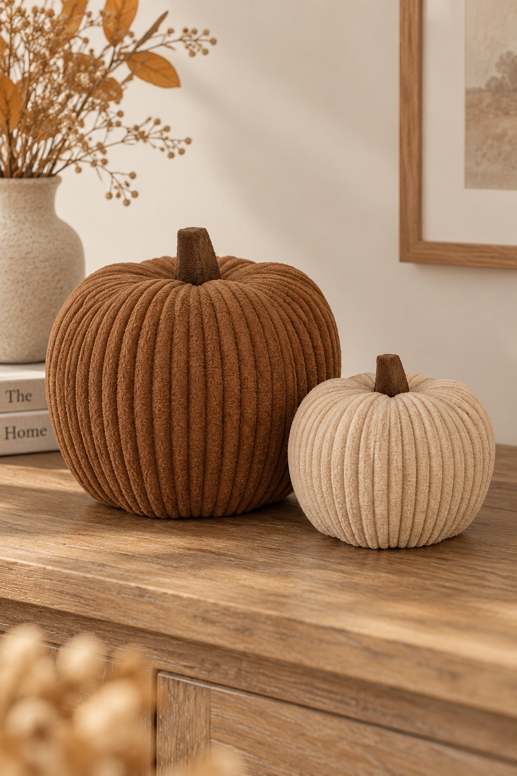 Textured Ribbed Pumpkin Duo Set | LP Made