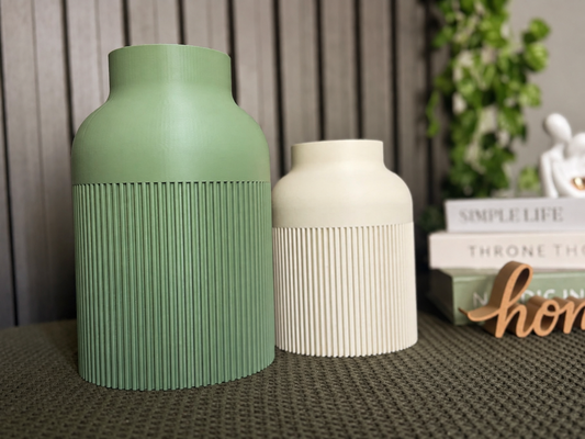 Hiku Japandi Vase Duo Set