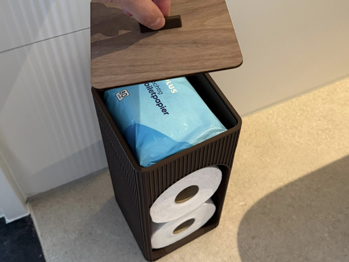 Modern Toilet Paper Organizer